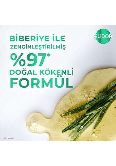 Elidor Biberiye Dökülme Karşıtı Saç Bakım Kremi 2 x 350 ML