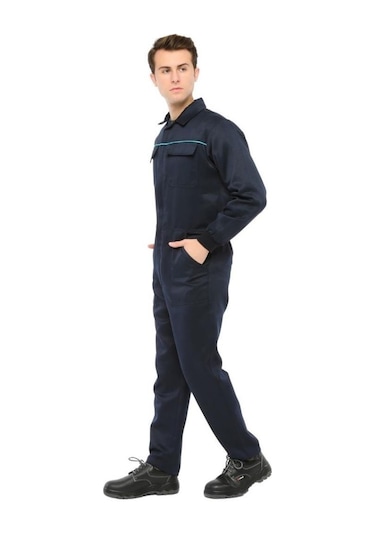 Şensel, Iş Tulumu -Eko.-, Lacivert -55E345- Iş Kıyafeti-Üniforma