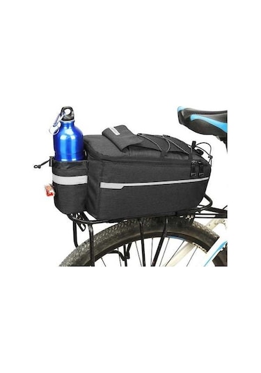 Didadodo Matara Hazneli 6l Bisiklet Tur Çantası, Siyah Yeni Tasarım Siyah