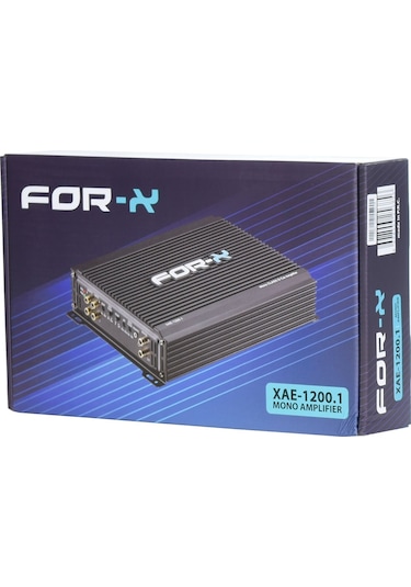 For-X 1200W Rms Bass Kontrollü Mono Oto Amfi Xae-1200.1