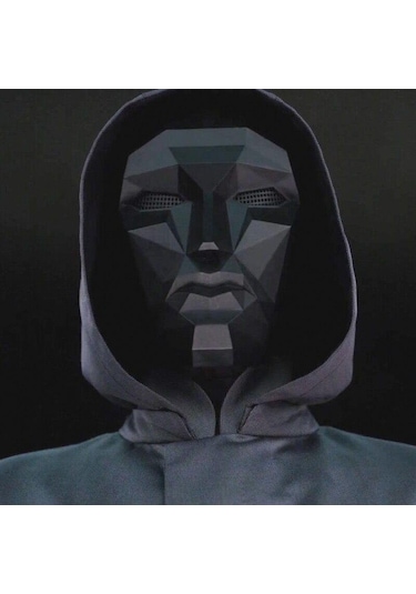 Minihome Squid Game Yönetici Lastikli Maske