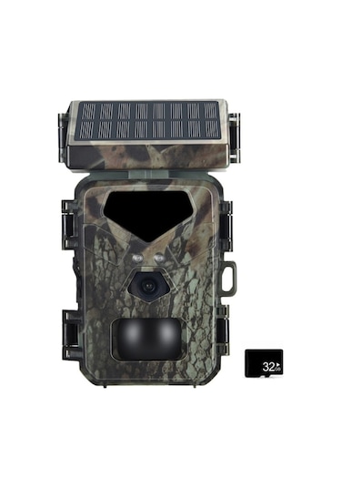 20mp/1080p Av Kamerası, 0.3s Tetikleme, Gece Görüşü, Hareketle Aktif İzleme Kamuflaj Çok Renkli