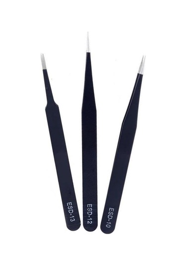 Wellhise 3 Parça Antistatik Cımbız Seti (10-12-13) N11.1840