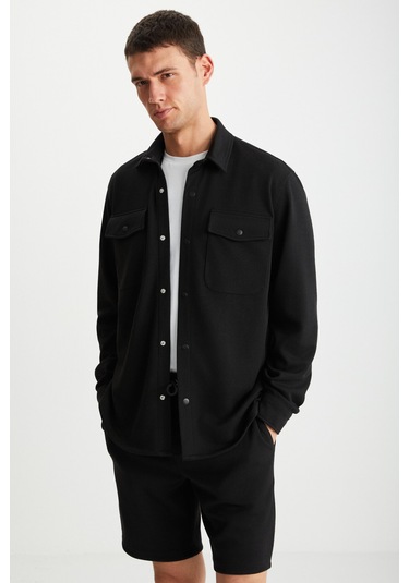 RAMADANP015 Siyah Gömlek