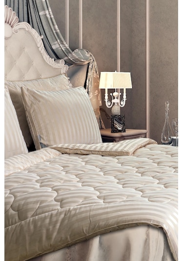 Varol Laura Home Majesti Yorgan Tek Kişilik Bej