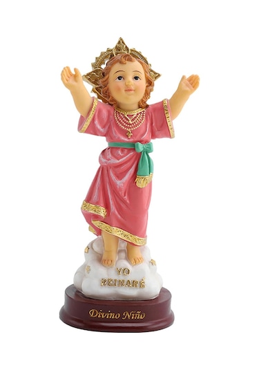 Suntek Magideal Açık Kol Kutsal Çocuk Heykeli Yapıt Katolik Heykel Raf