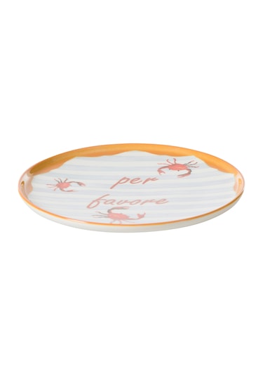 Mudo Home Costa Pasta Tabağı 21 Cm Çok Renkli