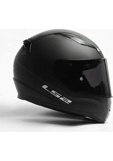 Ls2 Rapid 2 Şeffaf + Siyah Vizörlü Motosiklet Kaskı Mat Siyah