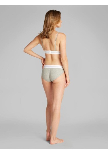 Calvin Klein Kadın Bıkını Bikini-7751 Gri