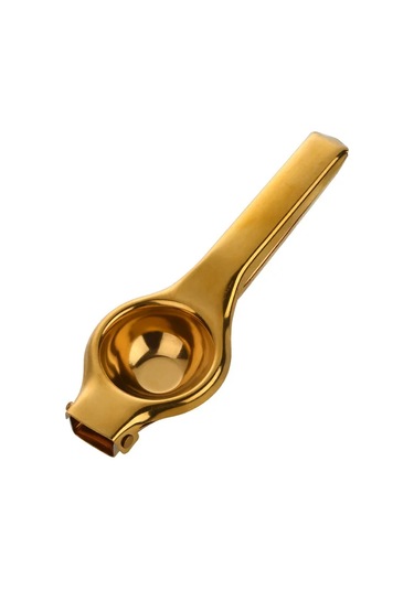 Liangmei 1 Adet Paslanmaz Çelik Manuel Meyve Sıkacağı Ev Limon Gold