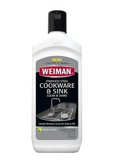 Weiman Paslanmaz Çelik Pişirme Kapları Ve Lavabo Temizleyici Parlatıcı 237 ML