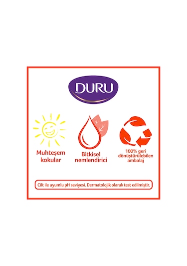 Duru Limited Edition Tropical Bliss Duş Jeli 6 x 450 ML