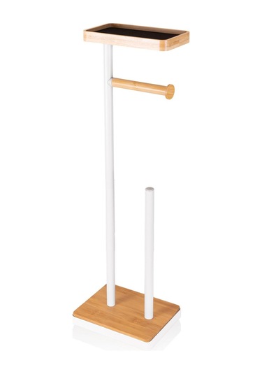 The Mia Tepsili Tuvalet Kağıdı Standı Beyaz Glv0757 Beyaz