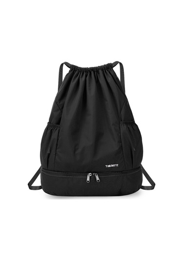 Skycıty Katlanabilir Bağcıklı Sırt Çantası Spor Salonu Çantası Islak Ve Kuru Bölmeli Yüzme Plaj Kampı İçin