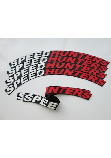 Speedhunters Çift Renk Lastik Yazısı Yeni Model - Motor Ve Araçlar Için Lastik Yazıları