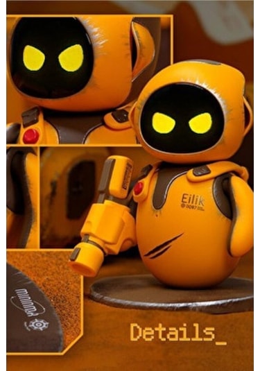 Eilik Dq, Dokunmatik Etkileşimli Oyuncak, Sevimli Robot Evcil Hayvan Rc Araç Ekipmanları