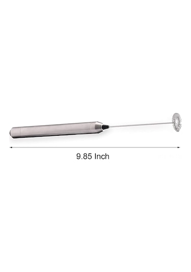 Reedark El Elektroniği Çelik Süt Köpürtücü Kahve Karıştırıcı Pil Dahil Değil Gümüş