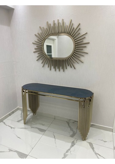 Ekgconcept Piyano Model Lüx Gümüş Dresuar Takımı Gümüş