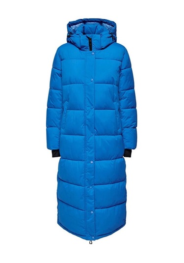 Only Onlann Premium Puffer Coat Kadın Günlük Mont 15287913-dırectoıre-blue Mavi