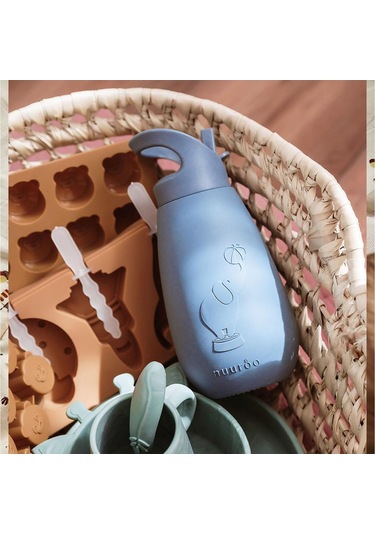 Nuuroo Pax Silikon Pipetli Suluk Bering Sea Mavi 350 Ml