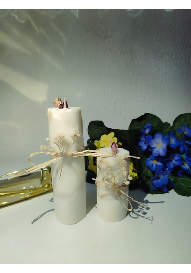 Dekoratif Sütun Mum