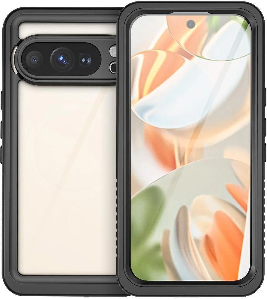 Google Pixel 10 Pro İçin Su Geçirmez Kılıf Ip68 Su Geçirmez Tam 12ft Askeri Şok Geçirmez Ekran Koruyucu İle