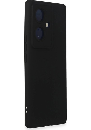 Durukar Vivo V29 Lite Kılıf Nano İçi Kadife Silikon - Siyah