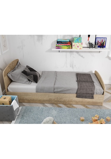 Soft Tek Kişilik Mdf Karyola - 90 x 190 CM Yataklarla Uyumlu