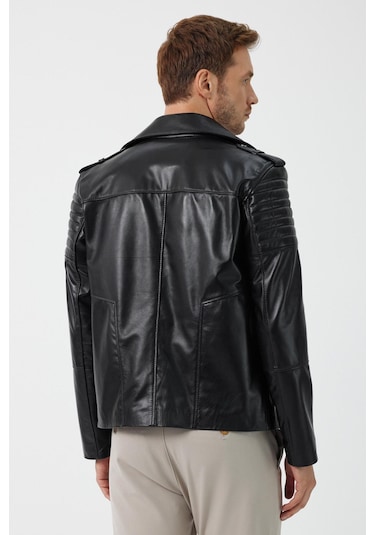 Rob Siyah Deri Mont Siyah