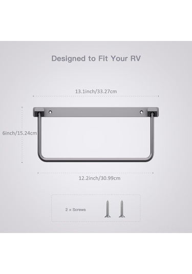 Aubyhe Alüminyum Çelik Katlanabilir Kamp Ayakkabı Rafı - Gümüş Renkli, 33.27x15.24cm, 1 Adet