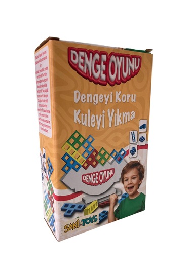 Denge Oyunu Dengeyi Koru Kuleyi Yıkma Eğitici Ve Eğlenceli Aile Oyunu
