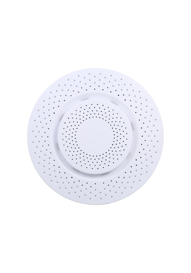 Springsun Beyaz Usb Wifi Akıllı Hava Kalitesi Monitörü - Formaldehit, Voc, Co2, Sicaklık Ve Nem Testeri - Uzak İzleme Ve Gerçek Zamanlı Uyarı Beyaz