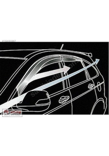 Boğaziçi Isuzu Dmax Cam Rüzgarlığı Mugen 4.lü 2012+