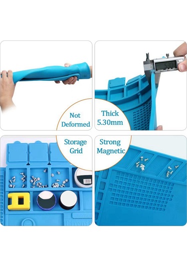 Xurunkeji Bakım Çalışmaları Isı Yalıtım Matı Anti-statik Isı Yalıtım Lehim Matı Yüksek Sıcaklık Bakım Platformu