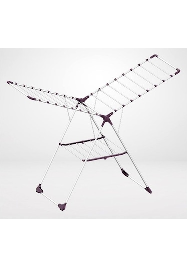 Gazzella Sm Hnd 153 P Mini Plus Alüminyum Çamaşır Kurutmalık Mor