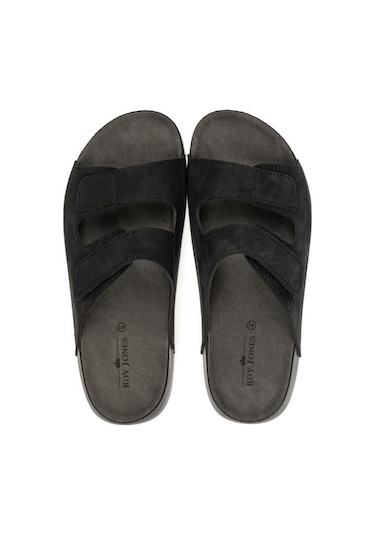 Roy Jones Madrid 4 Mevsim Anatomik Taban Cırtlı Ayarlanabilir Erkek Terlik 5001 Gri