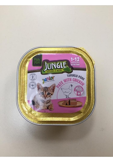 Tavuklu Sütlü Yavru Kedi Yaş Mama 100gr
