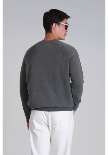 Lufian Moon Erkek Kazak Duman Yeşili Duman Yeşili 112090128100692 Duman Yeşili