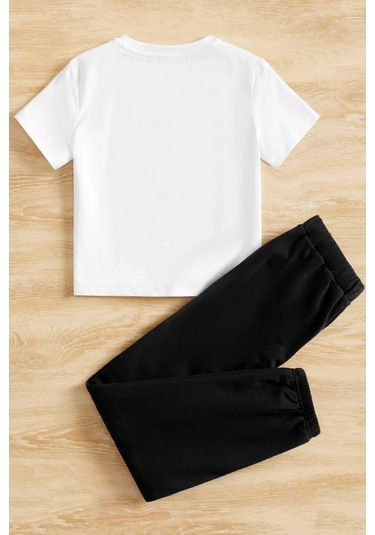 Çocuk Michelangelo Alt - Üst Eşofman Takımı Beyaz