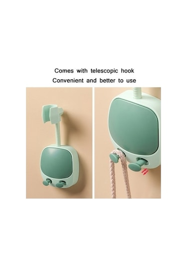 Tongxida Yumruksuz Sabitleme Gri Duş Duş Çerçevesi, Adet 2, Evrensel Banyo Ayarlanabilir Aparatı Koyu Gri