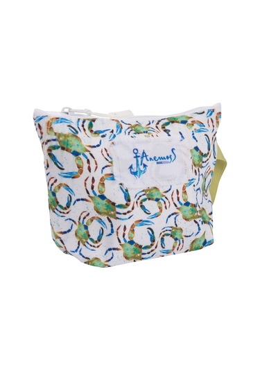 Anemoss Yengeç Yeşil Makyaj Çantası