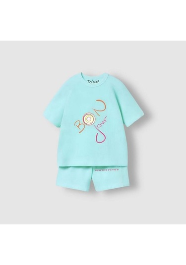 Bonjour Şortlu Çocuk Takım Yeşil