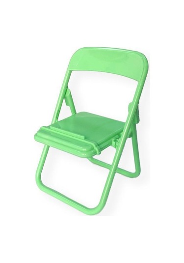 Masaüstü Sandalye Cep Telefonu Tutucu Evrensel İns Makaron Renk Tutucu Dekoratif Süsler Masaüstü Sandalye Tutucu Yeşil