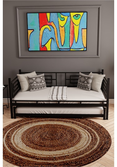 Moblay Larissa Daybed Sedir Karyola Siyah