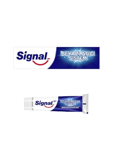 Signal Beyazlatıcı Sistem Diş Macunu 75 ML -