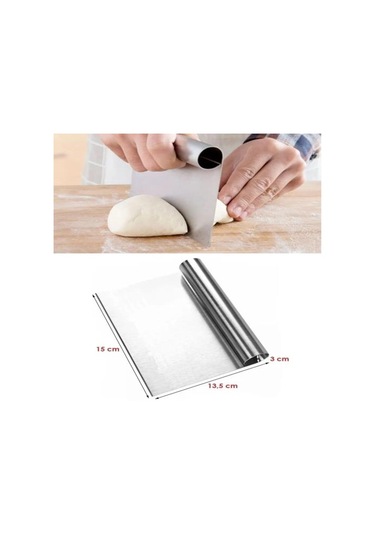 15 Cm Tutmalı Krom Kazıyıcı Gümüş