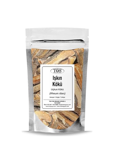 Tos The Organic Spices Işkın Kökü 250 G Rheum Ribes