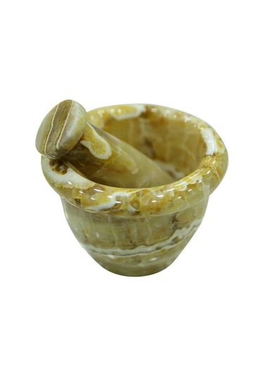 Doğal Mermerden Havan 'Büyük Boy Havan'