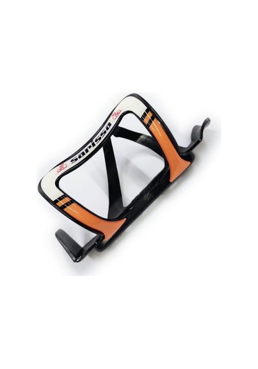 Sarissa Matara Tutucu Plastik Esnek Bisiklet Matara Kafesi Turuncu