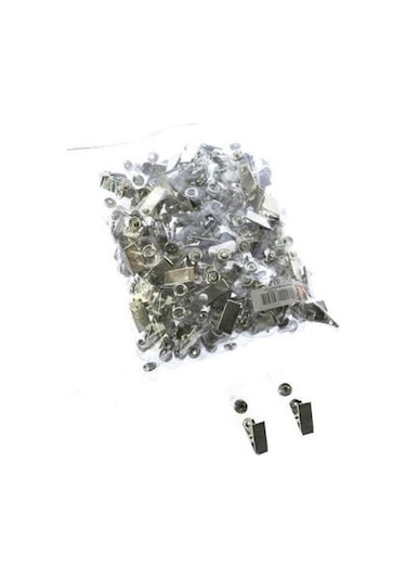 Linea Metal Maşalı Klips 100 Lü Paket